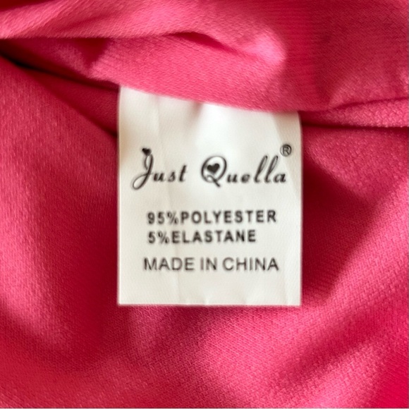 Just Quella Bodycon Backless Mini Dress NWT - Picture 11 of 12